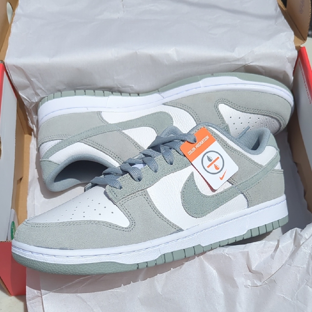 Nike Dunk Low Retro - Light Pumice Suede - Men's Size 10 ( FQ8249-101 )
